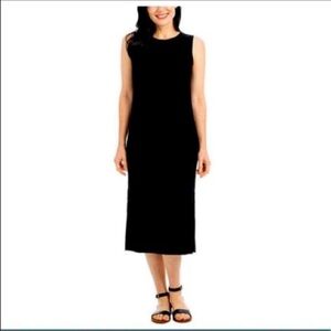 NWT Hilary Radley Ladies Midi Dress BLACK - size XXL - casual summer comfy